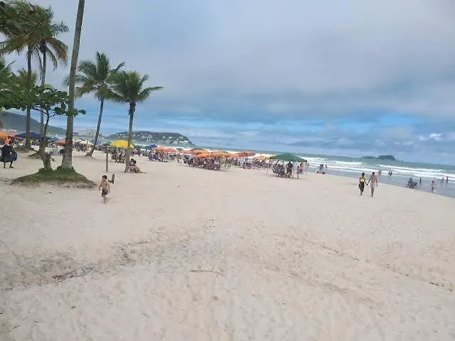 Apto Aconchegante Pe Na Areia Guarujá